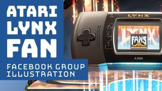 Atari Lynx Fans | Facebook Group Banner Illustration